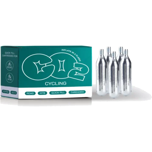 8g Threaded CO2 Cartridges for Bike Tire Inflators — Other