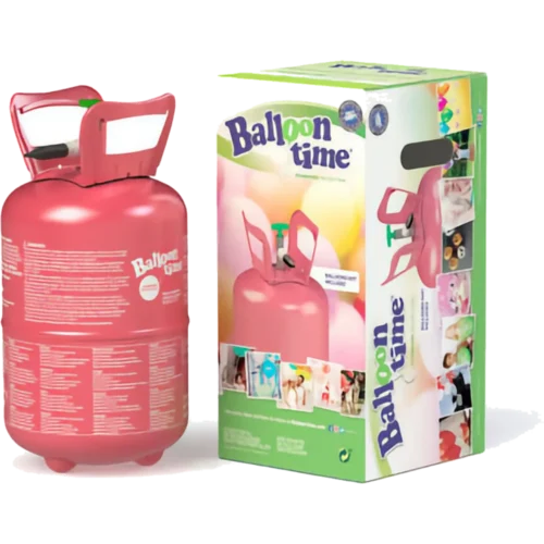 Balloon Time Helium Balloon Kit with Portable Helium Gas Tank Inflator — Balloon Time