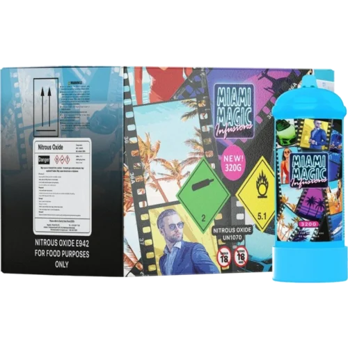 Miami Magic Infusions 320g N2O Cannister — Miami Magic