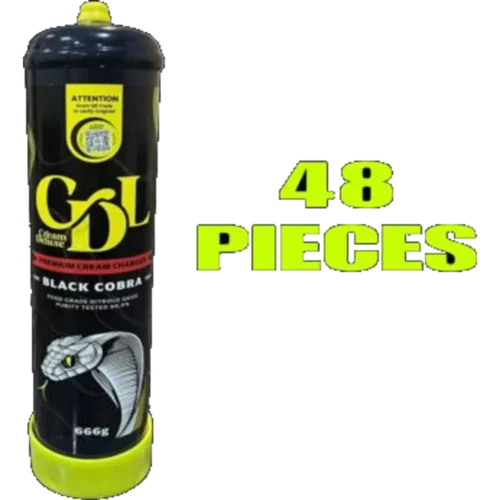 Cream Deluxe Black Cobra (48 Pieces) — Cream Deluxe