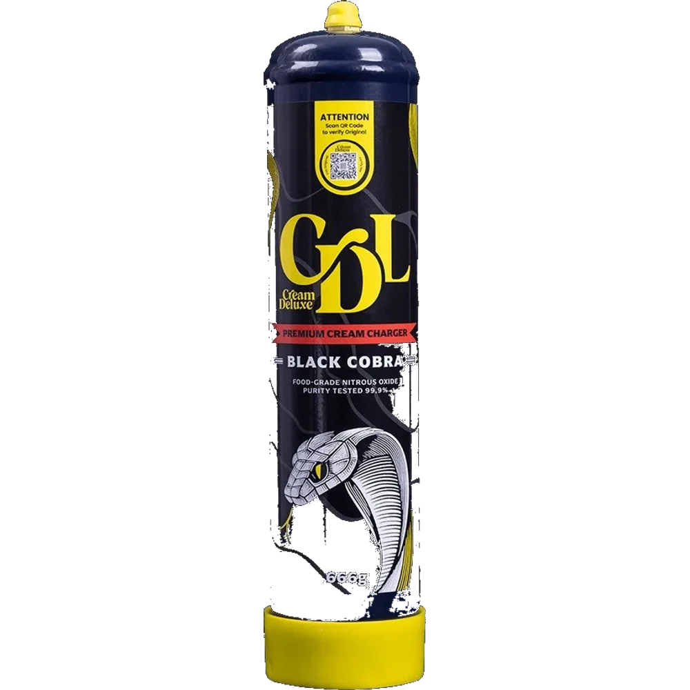 Cream Deluxe 666g N2O Black Cobra Edition
