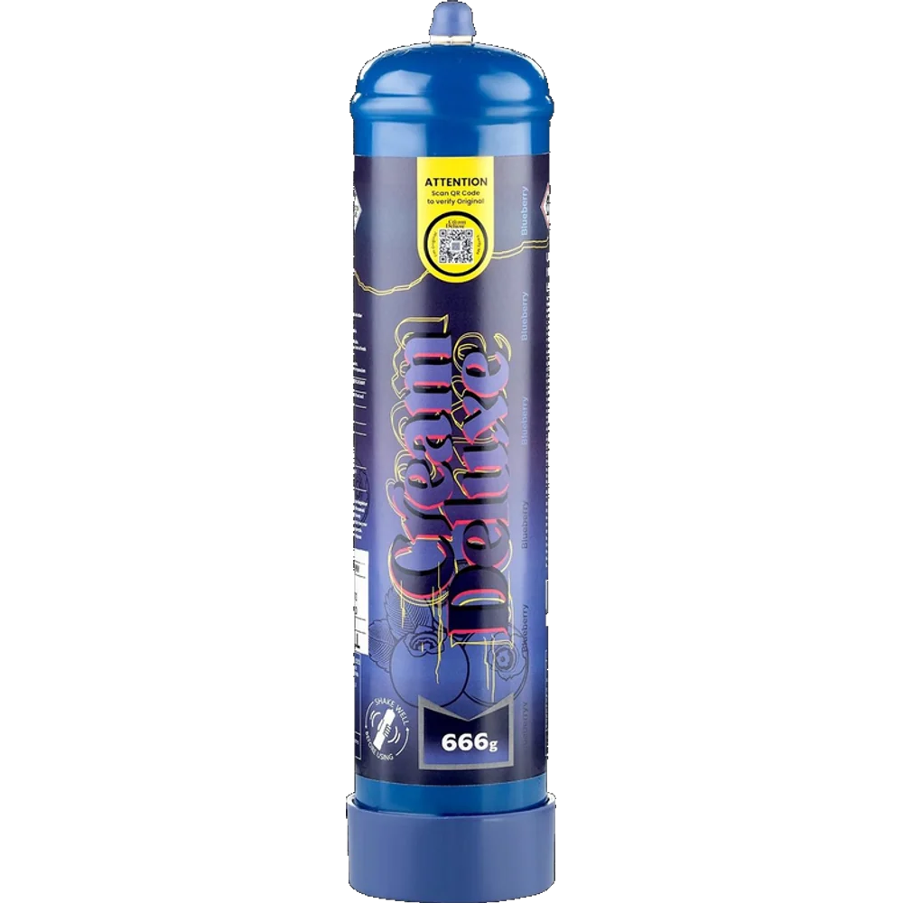 Cream Deluxe Blueberry Nitrous Oxide 666g