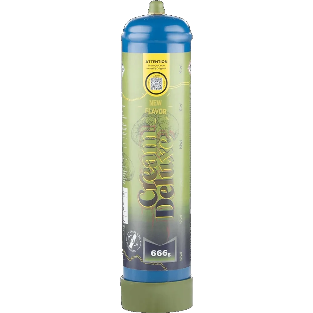 Cream Deluxe Kiwi Nitrous Oxide 666g