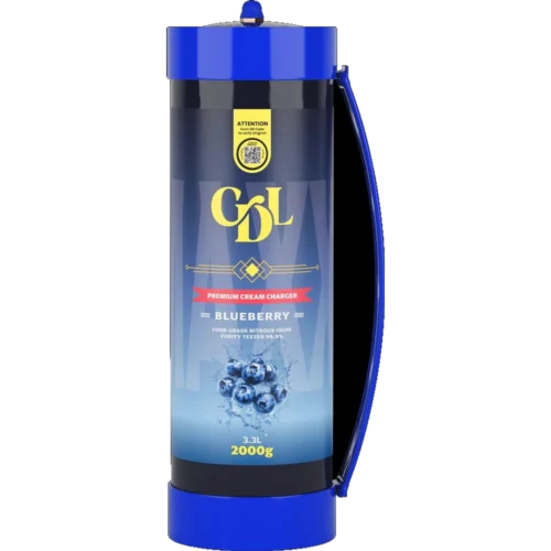 Cream Deluxe Maxxi 2000 g N2O Blueberry — Cream Deluxe