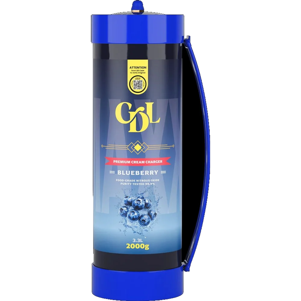 Cream Deluxe Maxxi 2000 g N2O Blueberry