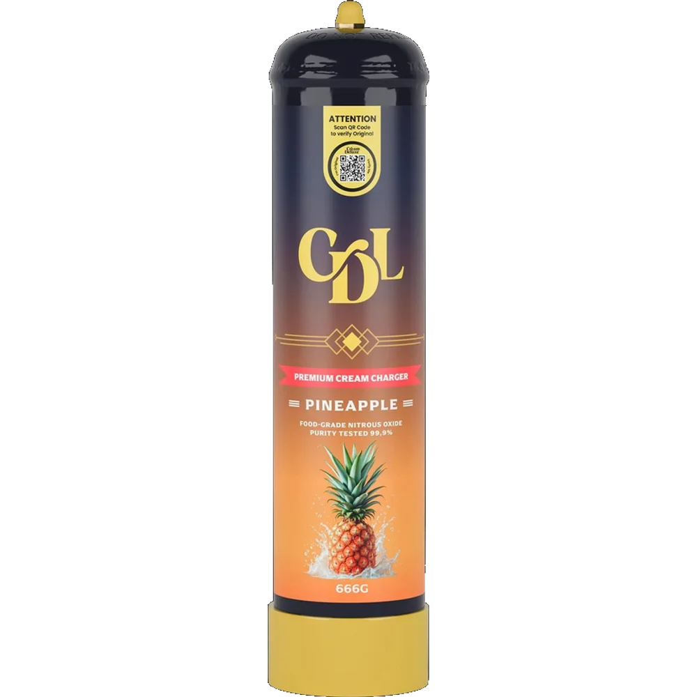 Cream Deluxe 666g N2O Pineapple