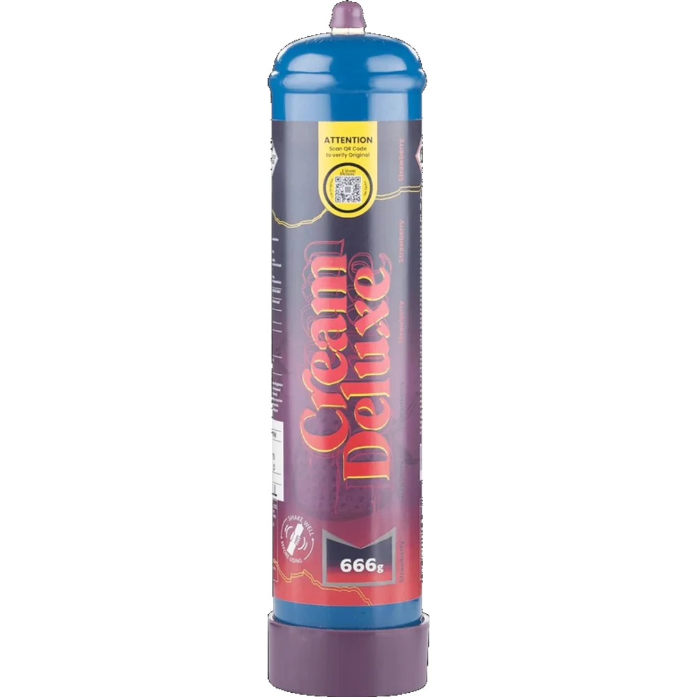 Cream Deluxe Strawberry Nitrous Oxide 666g