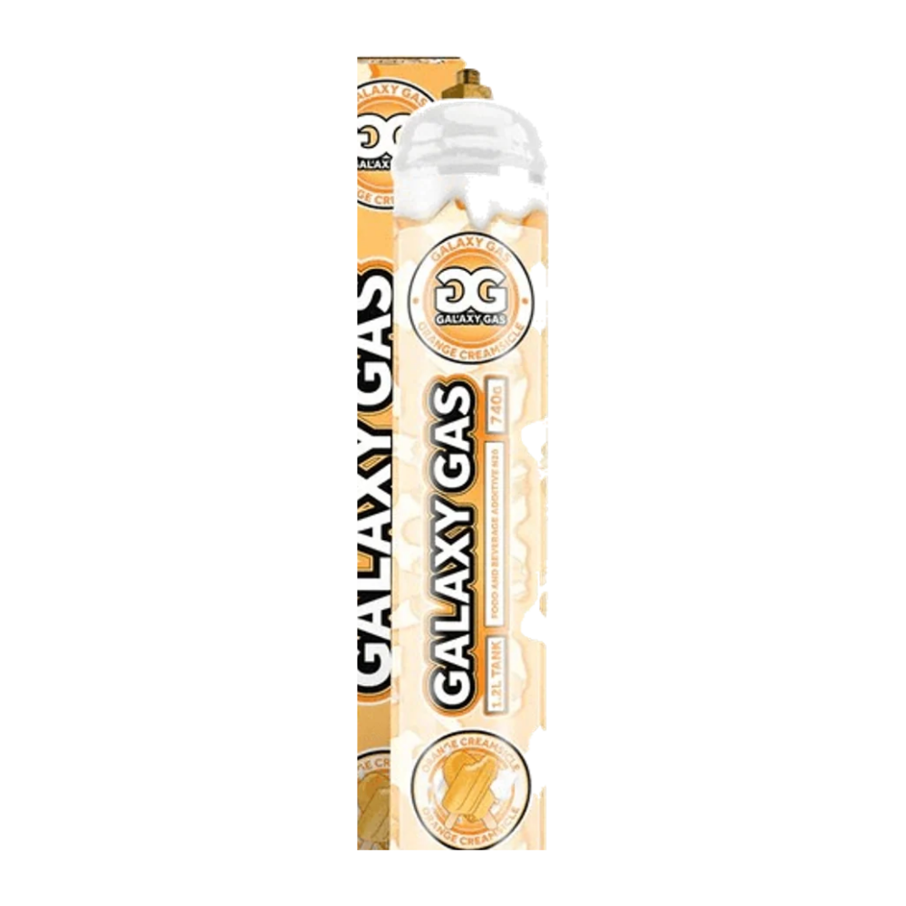 Galaxy Gas Orange crémeuse – Whippit 1,2 L