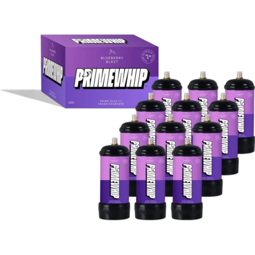 PrimeWhip Food-Grade Cream Charger 320G Blueberry Blast — PrimeWhip