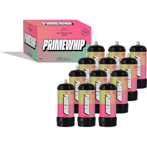 PrimeWhip Food-Grade Cream Charger 320G Watermelon Mint — PrimeWhip