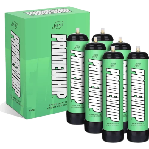 PrimeWhip Food-Grade Cream Charger 640G Mint — PrimeWhip