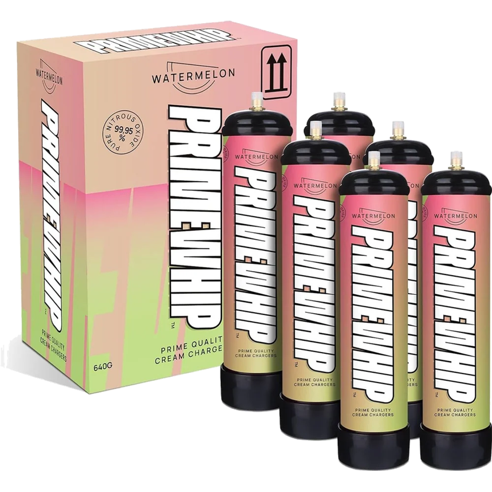 PrimeWhip Food-Grade Cream Charger 640G Watermelon