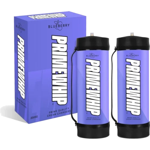 PrimeWhip Food-Grade Cream Charger XL 2000G Blueberry — PrimeWhip