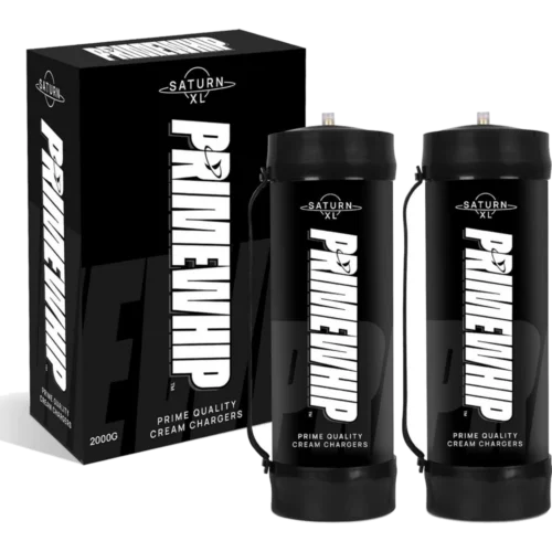 PrimeWhip Food-Grade Cream Charger XL 2000G Saturn (Unflavored) — PrimeWhip