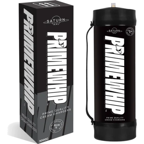 PrimeWhip Food-Grade Cream Charger XXL 3000G Saturn (Unflavored) — PrimeWhip